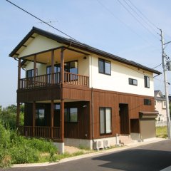 OS20 鳥屋野潟が見える家