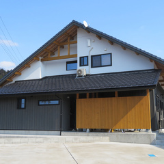 OS75 五頭山が見える家